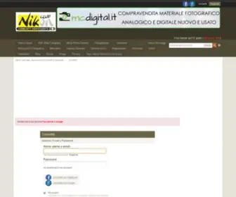 Nikonclubitalia.com(Associazione Fotografica Nazionale Nikon Club Italia) Screenshot