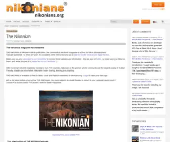 Nikonian.org(The Nikonian) Screenshot