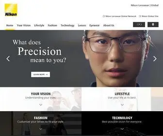 Nikonlenswear.com(Nikon Lenswear) Screenshot