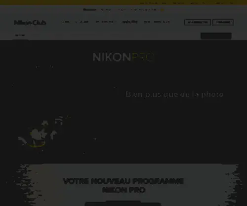 Nikonpro.fr(Nikonpro) Screenshot