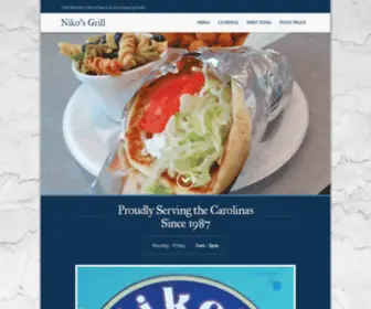 Nikosclt.com(Niko's Grill) Screenshot