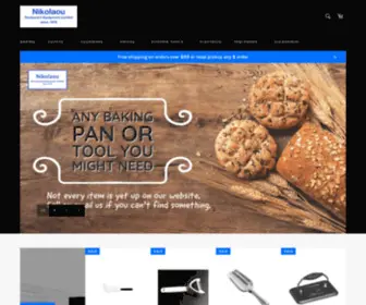 Nikrest.ca(Nikolaou Restaurant Equipment) Screenshot