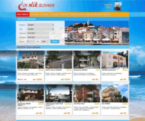 Nikslovakia.com(Banská štiavnica) Screenshot
