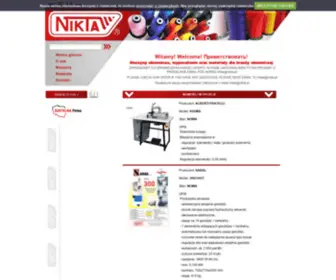 Nikta.pl(Maszyny obuwnicze) Screenshot