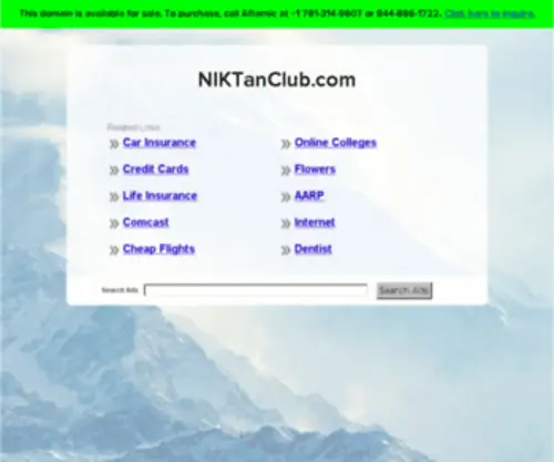 Niktanclub.com(Niktanclub) Screenshot