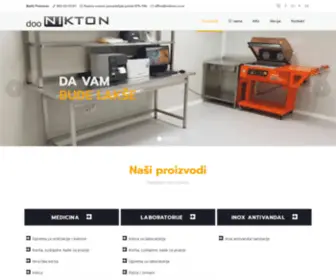 Nikton.co.rs(BeLogistics) Screenshot