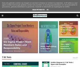 NikunjBhoraniya.com(Lean Six Sigma) Screenshot