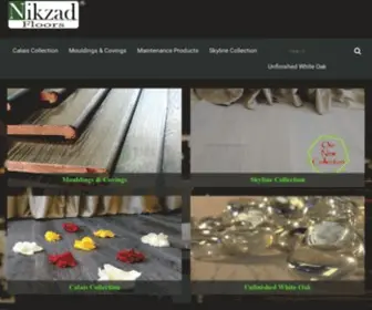 NikZad.com(Nikzad Floors) Screenshot