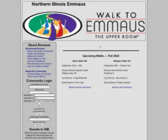 Nil-Emmaus.org(Northern Illinois Emmaus) Screenshot