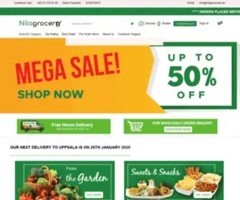 Nilagroceries.se(Nila Grocery) Screenshot