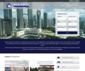 Nilaiharta.com.my(Nilai Harta) Screenshot