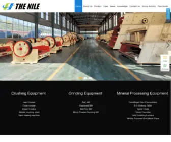 Nile-Mining.com(Crushing Equipment) Screenshot