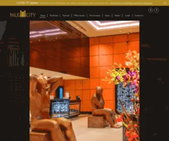 Nilecitytowers.com(Nile-City-Towers) Screenshot