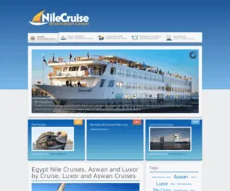 Nilecruisereservationcenter.com(Nile Cruise Packages) Screenshot