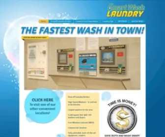 Nilessmartwash.com(Smart Wash Laundry) Screenshot