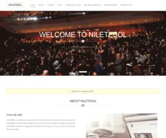 Niletesol.org(Nile TESOL) Screenshot
