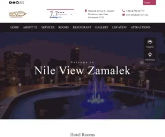 Nileviewzamalek.com(Bask in the Splendour of Cairo) Screenshot