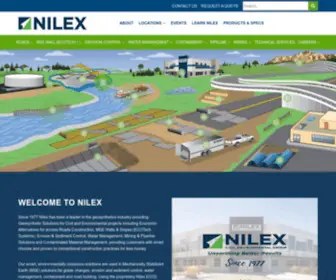 Nilex.com(Terrafix Geosynthetics Inc) Screenshot