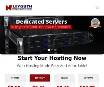 Nileyouth.net(Web hosting) Screenshot