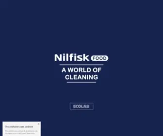 Nilfiskfood.com(Cleaning equipment for smart cleaning in the food and OEM industry) Screenshot