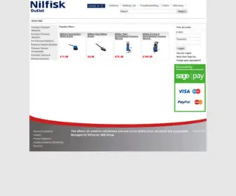 Nilfiskoutlet.co.uk(Nilfisk Outlet) Screenshot