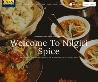 Nilgirispice.co.uk(Nilgiri Spice) Screenshot