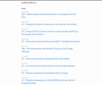 Nilhcem.com(Android stuff & co) Screenshot