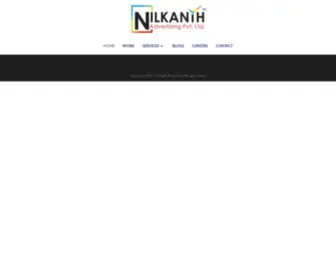 Nilkanth.in(NILKANTH ADVERTISING PRIVATE LIMITED) Screenshot