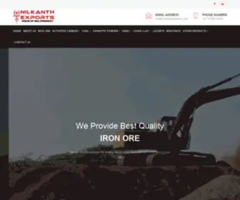 Nilkanthexports.com(Nilkanth Exports) Screenshot