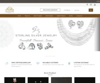 NilkanthJewellers.com(Nilkanth Jewellers) Screenshot