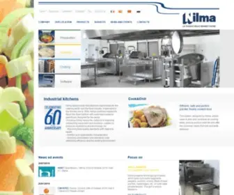 Nilma.com(Macchine e Impianti per Ristorazione e Industria) Screenshot