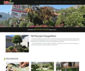 Nilpeyzajgocek.com(Nil Peyzaj’a Hoşgeldiniz) Screenshot