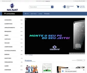 Nilsat.com.br(Com) Screenshot