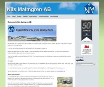 NilsmalmGren.com(Nils Malmgren AB) Screenshot