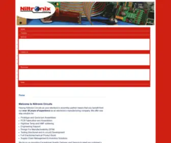 Niltronix.com(Niltronix Circuits) Screenshot