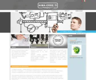 Nimaerreti.it(Nima Erre.Ti Packaging S.r.L) Screenshot