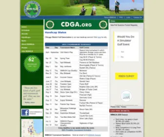 Nimaga.org(Northern Illinois Men's Amateur Golf Association) Screenshot