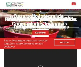 NimajPu.org(Asociación de Abogados y Notarios Mayas de Guatemala) Screenshot