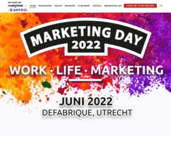 Nimamarketingday.nl(NIMA Marketing Day) Screenshot