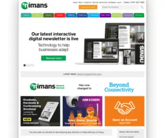 Nimans.net(Nimans, where experience is everything) Screenshot