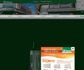 Nimat.com.ar(Materiales) Screenshot