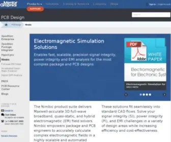 Nimbic.com(EDA Software) Screenshot