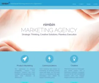 Nimbinagency.com(Technology Marketing Agency) Screenshot