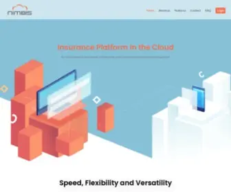 Nimbis.co.za(Cloud Insurance Administration Platform) Screenshot