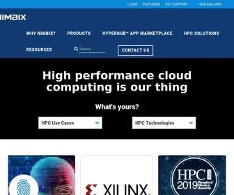 Nimbix.net(High Performance Computing & Supercomputing Platform) Screenshot