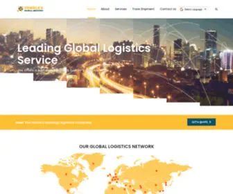 NimblexGlobalshipping.com(Nimblex Global Shipping) Screenshot