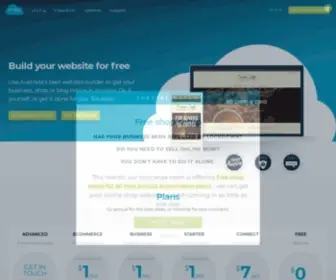 Nimbo.com.au(Nimbo is a free Australian website builder) Screenshot