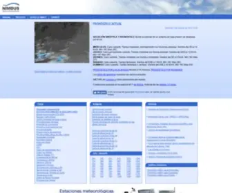 Nimbus.com.uy(Nimbus Weather Services) Screenshot