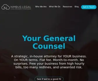 Nimbuslegal.co(A strategic) Screenshot