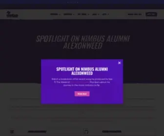 Nimbusrecording.com(Nimbus School of Recording & Media) Screenshot